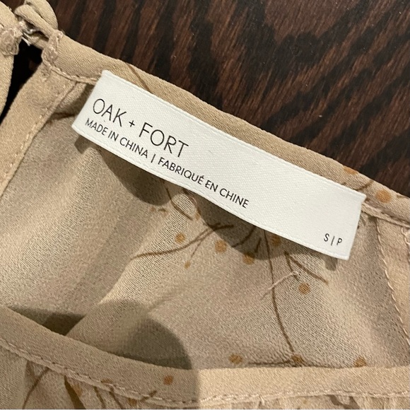 Oak & Fort Beige Nature Blouse - Picture 2 of 4